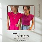 Blusa Camiseta Muscle Tee Com Ombreira Regata Feminina
