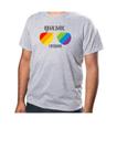 Blusa Camiseta Personalizada Estampa LGBT Igualdade Liberdade Tecido Poliéster