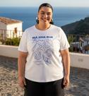 Blusa Camiseta Plus Size 100% ALG. C/estampa G1 Ao G5 Malwee Blusa Camiseta Plus Size 100% ALG. C/estampa G1 Ao G5 Malwee