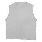 Blusa Canelada Golinha R015 Off White Tamanho M Basic+