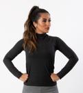 Blusa Canelada Manga Longa Feminina Gola Alta Blusa Canelada Manga Longa Feminina Gola Alta