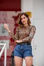 Blusa Canelada Manga Longa Princesa Outono Inverno Várias Cores Blusa Canelada Manga Longa Princesa Outono Inverno Várias Cores