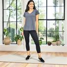 BLUSA CARMORINDA K2B ORIGINAL POLIAMIDA DRY FIT FITNESS Tamanho:PCor:Grafite