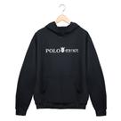 Blusa Casaco Com Capuz Masculino Esporte Venture Preto Casual