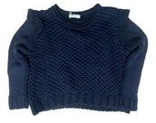 Blusa Cava Babados Filozinha em Tricot