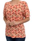Blusa Cereja Salmão Gabriela