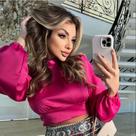 Blusa cetim