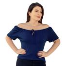 Blusa Ciganinha Ombro a Ombro Amarração Várias Formas de Usar Versátil