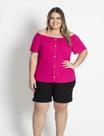 Blusa ciganinha Plus Size