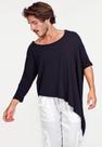 Blusa Cippóo Malha Assimétrica Preta
