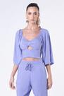 Blusa city cropped