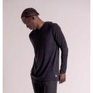 Blusa classic ml tricot com capuz preto