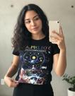Blusa Coldplay Camiseta Baby Look Blusinha Feminina Banda Bo603 Blusa Coldplay Camiseta Baby Look Blusinha Feminina Banda Bo603
