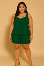 Blusa colete plus size
