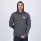 Blusa com Capuz Atlético Mineiro Rain Cinza Mescla Blusa com Capuz Atlético Mineiro Rain Cinza Mescla