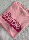 Blusa com estampa Barbie