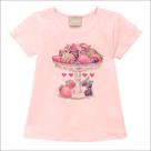 Blusa Cotton Infantil Feminina Milon Blusa Cotton Infantil Feminina Milon