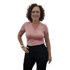 Blusa Crepe Elegante Charmosa Look Trabalho Escritório Linda