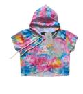 Blusa Crooped Blogueira Tie Dye Rosa Claro