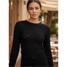Blusa Croped Tricot Modal Feminina Giuliana Marques