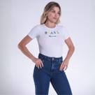 Blusa Cropped Bordado Feminina Revanche Jordânia