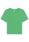 Blusa Cropped Canelada Gola Alta, Manga Curta mais Alongado - Lunender - Várias Cores Blusa Cropped Canelada Gola Alta, Manga Curta mais Alongado - Lunender - Várias Cores