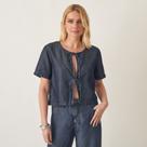 Blusa Cropped com Amarração