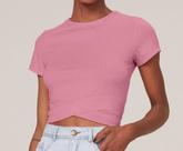Blusa cropped dzarm tamanho p Blusa cropped dzarm tamanho p