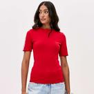 Blusa Cropped Easy Lança Perfume Slve Pr26 Vermelho Feminino