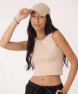 Blusa Cropped Feminina Canelada Marisa-85004