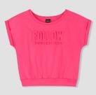 Blusa cropped feminina colorida amora
