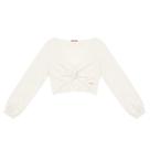 Blusa Cropped Feminina Princesa Manga Longa Blusa Cropped Feminina Princesa Manga Longa