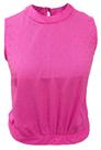 Blusa Cropped Feminina Regata com amarração nas costas