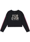 Blusa Cropped Forever and Ever Young