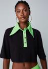 Blusa cropped gola (polo 502bl005680) -m