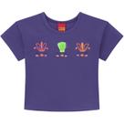 Blusa Cropped Infantil Menina Kyly