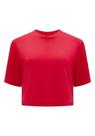 Blusa Cropped Lunender Feminina Viscose Adulto Blusa Cropped Lunender Feminina Viscose Adulto
