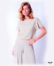 Blusa Cropped Mangá estilo oriental Devi