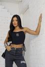 Blusa Cropped Maryland Feminina Corset
