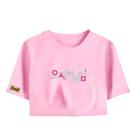 Blusa Cropped Personalizado Round 6 - Rosa Blusa Cropped Personalizado Round 6 - Rosa
