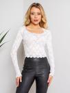 Blusa cropped susie renda feminino Blusa cropped susie renda feminino
