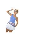 Blusa Cropped Tricot Modal Um Ombro Só Mula Manca Lançamento