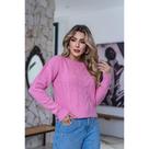 Blusa Cropped Tricot Mousse Feminina Giuliana Marques
