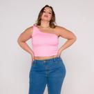 Blusa Cropped Um Ombro Só