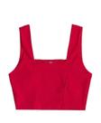 Blusa Cropped Vermelha I am Authoria