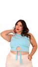 Blusa cropped viscolinho kamilla