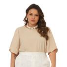 Blusa Daiquiri Manga Ampla Plus Size Blusa Daiquiri Manga Ampla Plus Size