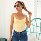 Blusa De Alça Com Elástano Feminino Revanche Salonica