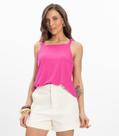Blusa de Alça Feminina Endless. Rosa