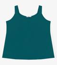 Blusa De Alça Feminina Plus Size Secret Glam Verde